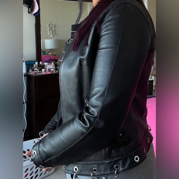 Versace Collection leather jacket - Picture 8 of 10